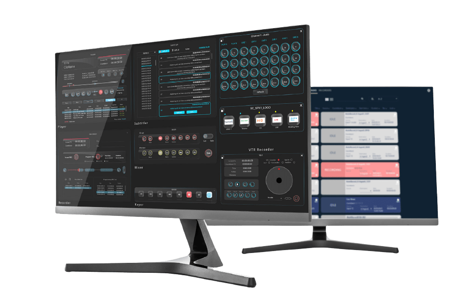 Harmonic Spectrum Media Studio Application - City Illustration Collection - Retina Quality